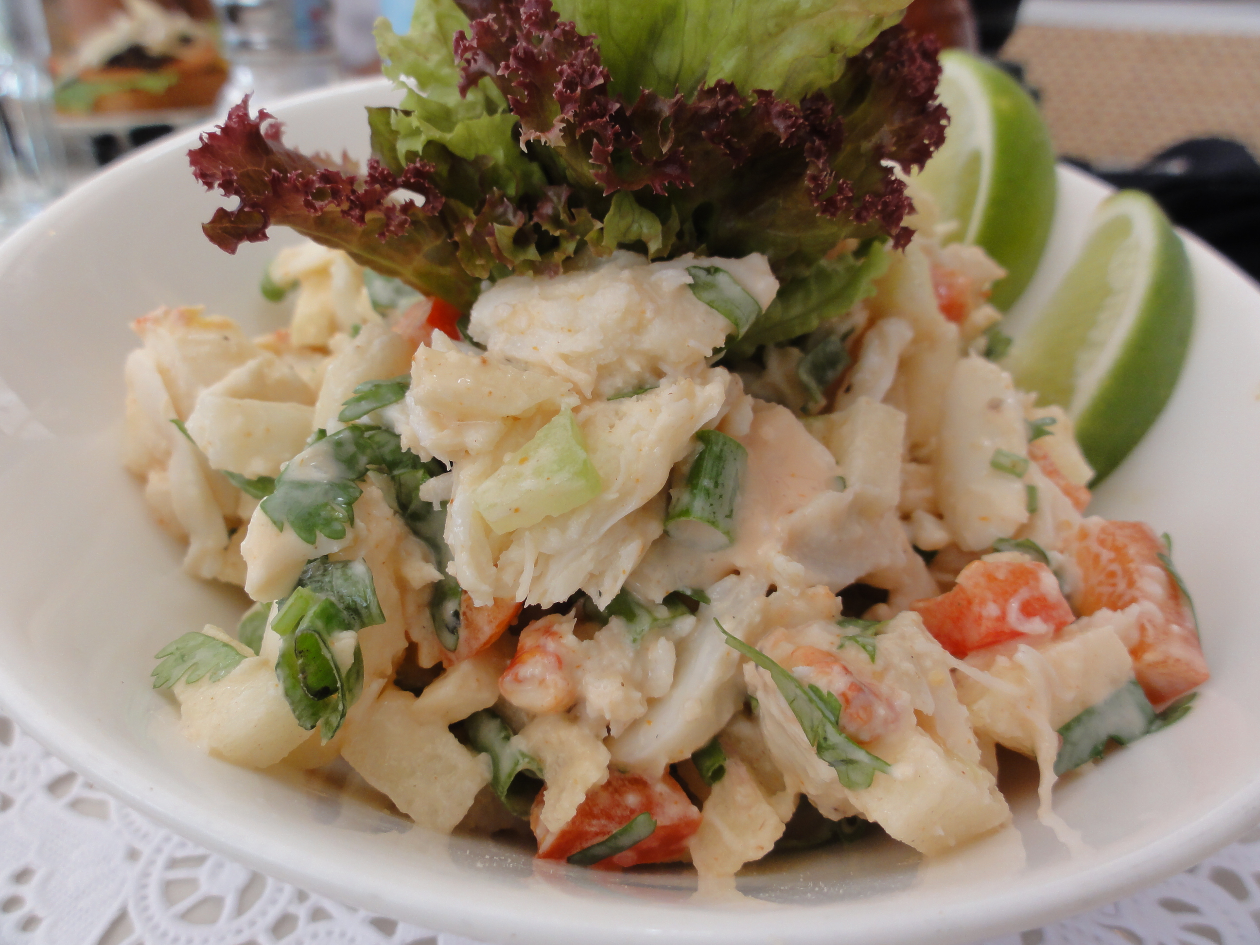 Салат с крабовыми палочками